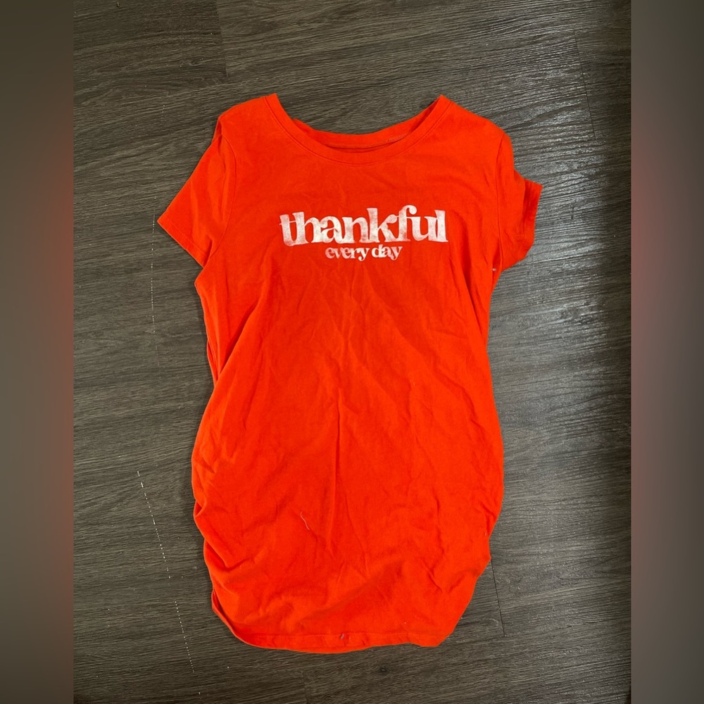 Thankful Maternity Shirt